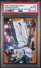 2025 Topps Pro Debut Future Cornerstones Autographs Konnor Griffin #FC-KG card