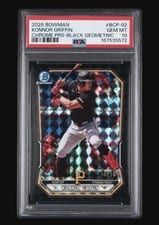 2026 Bowman Chrome Prospect Konnor Griffin #BCP-92 card
