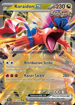 Temporal Forces Koraidon ex #120 card