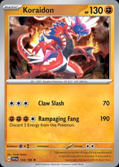 Scarlet & Violet Koraidon #124 card