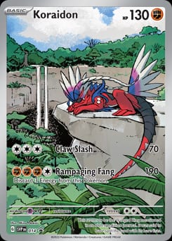 2023 Scarlet & Violet Black Star Promos Koraidon #14 card