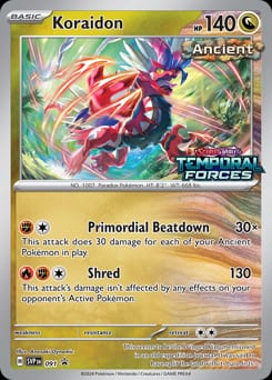 Scarlet & Violet Black Star Promos Koraidon #91 card