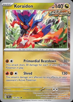 Temporal Forces Koraidon #119 card