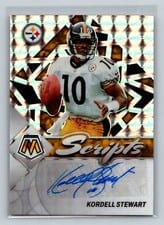 2022 Panini Mosaic Scripts Kordell Stewart #S-KS card