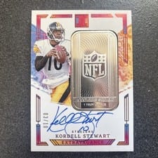 2024 Panini Impeccable Extravagance Silver Autos Kordell Stewart #20 card