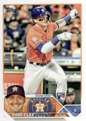 2023 Topps Base Set Korey Lee #90 card