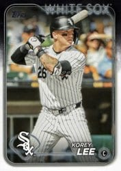 2024 Topps Update Base Set Korey Lee #US244 card