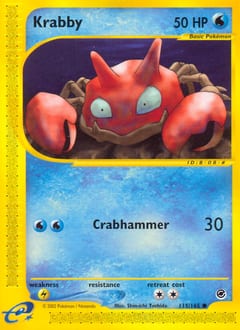 Expedition Base Set Krabby #115 card