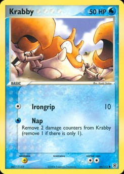FireRed & LeafGreen Krabby #66 card