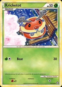 HS—Triumphant Kricketot #65 card
