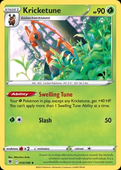 Astral Radiance Kricketune #10 card