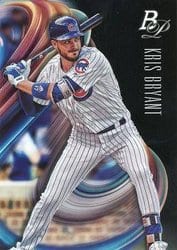 2018 Bowman Platinum Base Set Kris Bryant #1 card