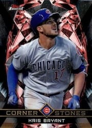 2018 Finest Cornerstones Kris Bryant #FC-KB card
