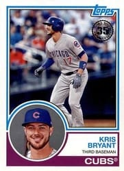 2018 Topps 1983 Topps Baseball 35th Anniversary Kris Bryant #83-23 card