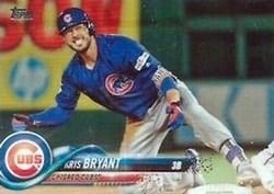 2018 Topps Base Set Kris Bryant #500 card