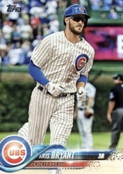 2018 Topps Base Set Kris Bryant #500 card
