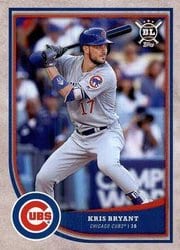 2018 Topps Big League Base Set Kris Bryant #300 card