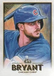 2018 Topps Gallery Base Set Kris Bryant #75 card