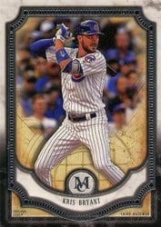2018 Topps Museum Collection Base Set Kris Bryant #2 card