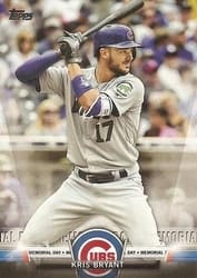 2018 Topps Topps Salute (Series One) Kris Bryant #TS-47 card