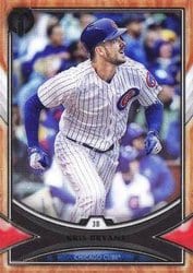 2018 Topps Tribute Base Set Kris Bryant #3 card