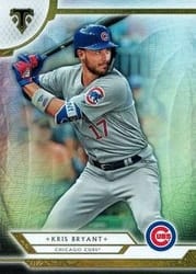 2018 Topps Triple Threads Base Set Kris Bryant #3 card