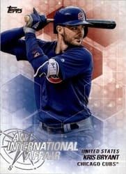 2018 Topps Update An International Affair Kris Bryant #IA-42 card