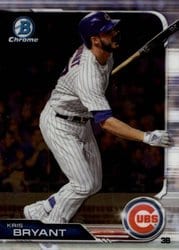 2019 Bowman Chrome Base Set Kris Bryant #86 card