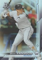 2019 Bowman Platinum Base Set Kris Bryant #51 card
