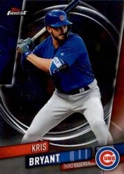 2019 Finest Base Set Kris Bryant #74 card