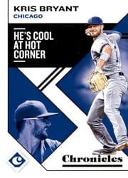 2019 Panini Chronicles Base Set Kris Bryant #36 card