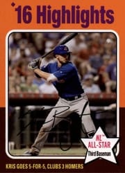 2019 Topps Archives Base Set Kris Bryant #318 card