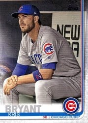 2019 Topps Base Set Kris Bryant #210 card