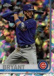 2019 Topps Chrome Sapphire Edition Base Set Kris Bryant #210 card