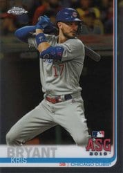 2019 Topps Chrome Update Base Set Kris Bryant #88 card