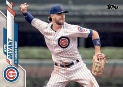 2020 Topps Base Set Kris Bryant #455 card