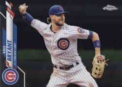 2020 Topps Chrome Base Set Kris Bryant #53 card
