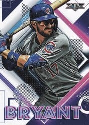 2020 Topps Fire Base Set Kris Bryant #96 card