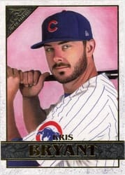 2020 Topps Gallery Base Set Kris Bryant #115 card