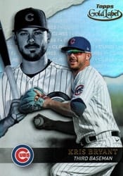 2020 Topps Gold Label Base Set Kris Bryant #18 card