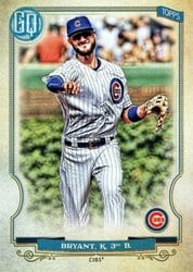 2020 Topps Gypsy Queen Base Set Kris Bryant #38 card