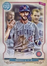 2020 Topps Gypsy Queen Base Set Kris Bryant #38 card