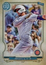 2020 Topps Gypsy Queen Base Set Kris Bryant #38 card