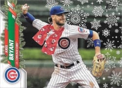 2020 Topps Holiday Base Set Kris Bryant #HW63b card