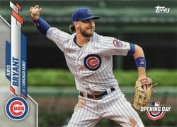 2020 Topps Opening Day Base Set Kris Bryant #117 card