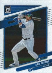 2021 Donruss Optic Base Set Kris Bryant #166 card