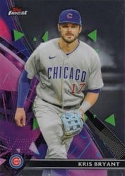 2021 Finest Base Set Kris Bryant #34 card