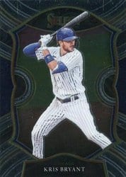 2021 Panini Select Base Set Kris Bryant #80 card