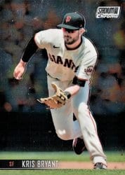 2021 Stadium Club Chrome Base Set Kris Bryant #242 card