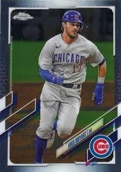 2021 Topps Chrome Base Set Kris Bryant #40 card
